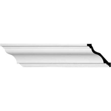 Ekena Millwork SAMPLE - 5 7/8"H x 5 7/8"P x 8 3/8"F x 12"L Edwards Crown Moulding SAMPLE-MLD06X06X08ED